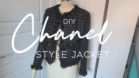 diy chanel style jacket